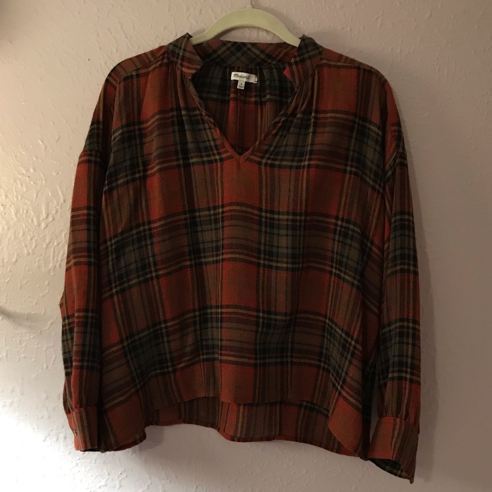 Cropped Madewell Flannel